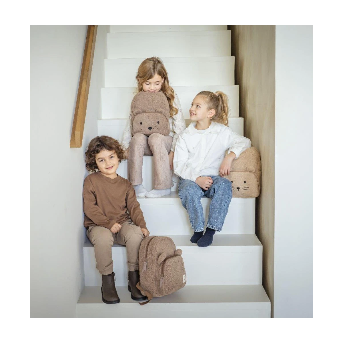 KIDZROOM Plecak dla dzieci Comfort FriendsTeddy Bear brown