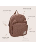 KIDZROOM Plecak dla dzieci Beary Excited Brown