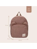 KIDZROOM Plecak dla dzieci Beary Excited Brown