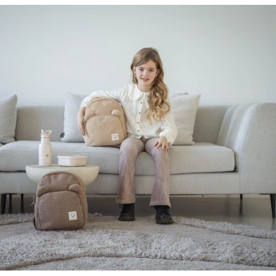 KIDZROOM Plecak dla dzieci Beary Excited Brown