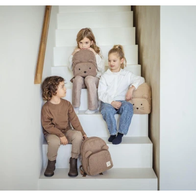KIDZROOM Plecak dla dzieci Beary Excited Brown
