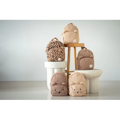 KIDZROOM Plecak dla dzieci Beary Excited Brown