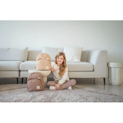 KIDZROOM Plecak dla dzieci Beary Excited Brown