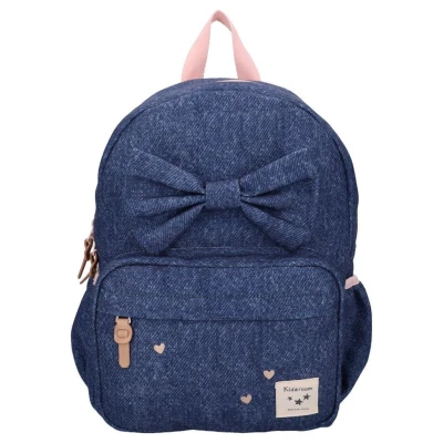 KIDZROOM Plecak dla dzieci L Bow blue jeans