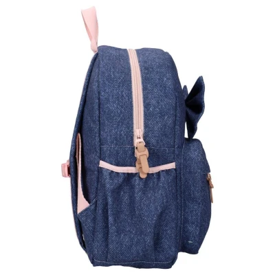 KIDZROOM Plecak dla dzieci L Bow blue jeans