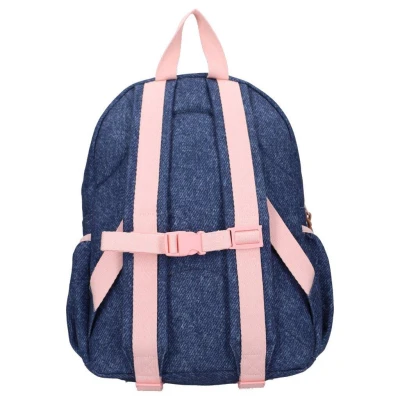 KIDZROOM Plecak dla dzieci L Bow blue jeans