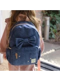 KIDZROOM Plecak dla dzieci L Bow blue jeans
