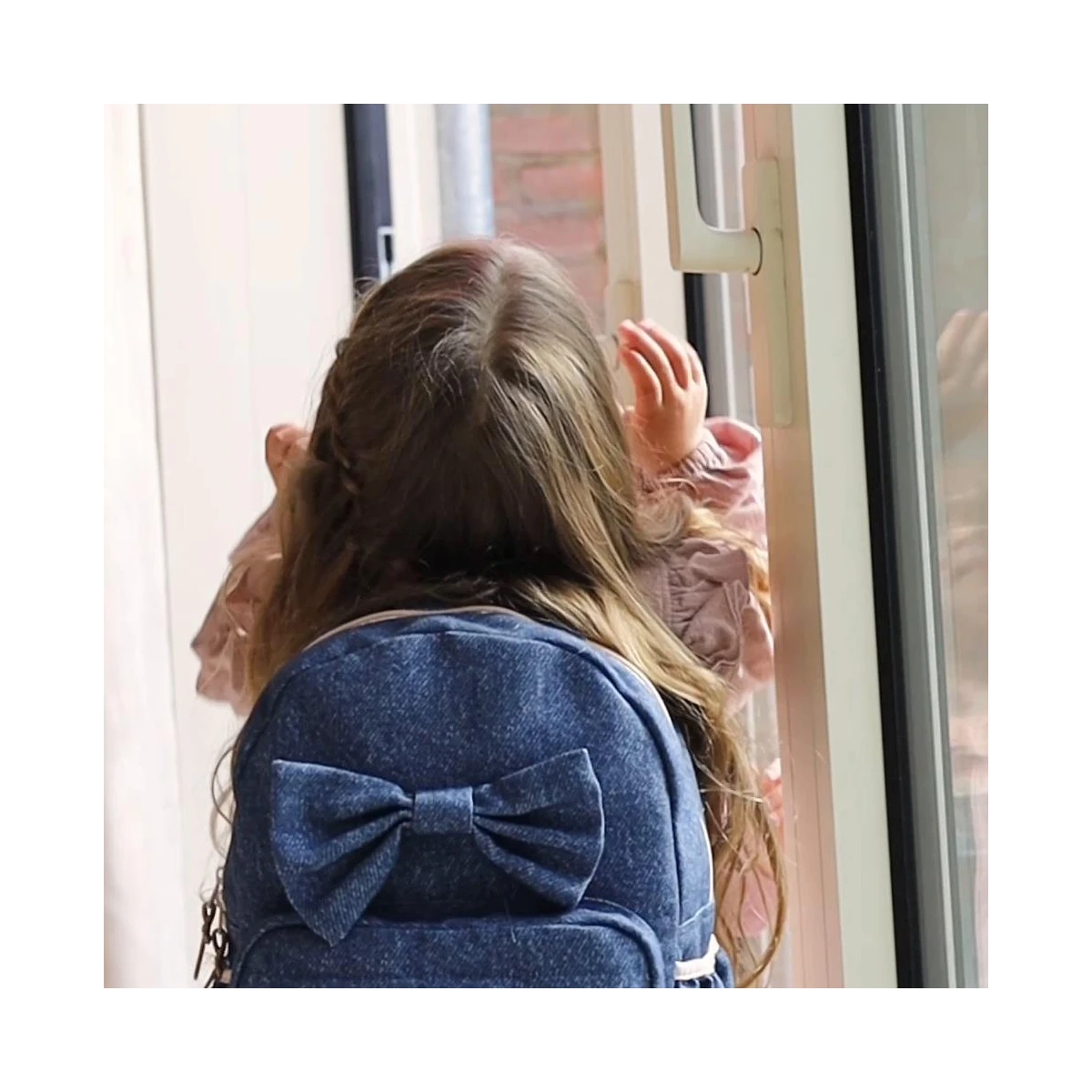 KIDZROOM Plecak dla dzieci L Bow blue jeans