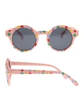 OKKY Okulary przeciwsłoneczne print pink 15-3 lat