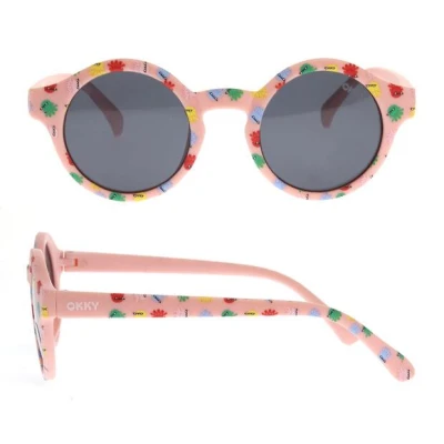 OKKY Okulary przeciwsłoneczne print pink 15-3 lat