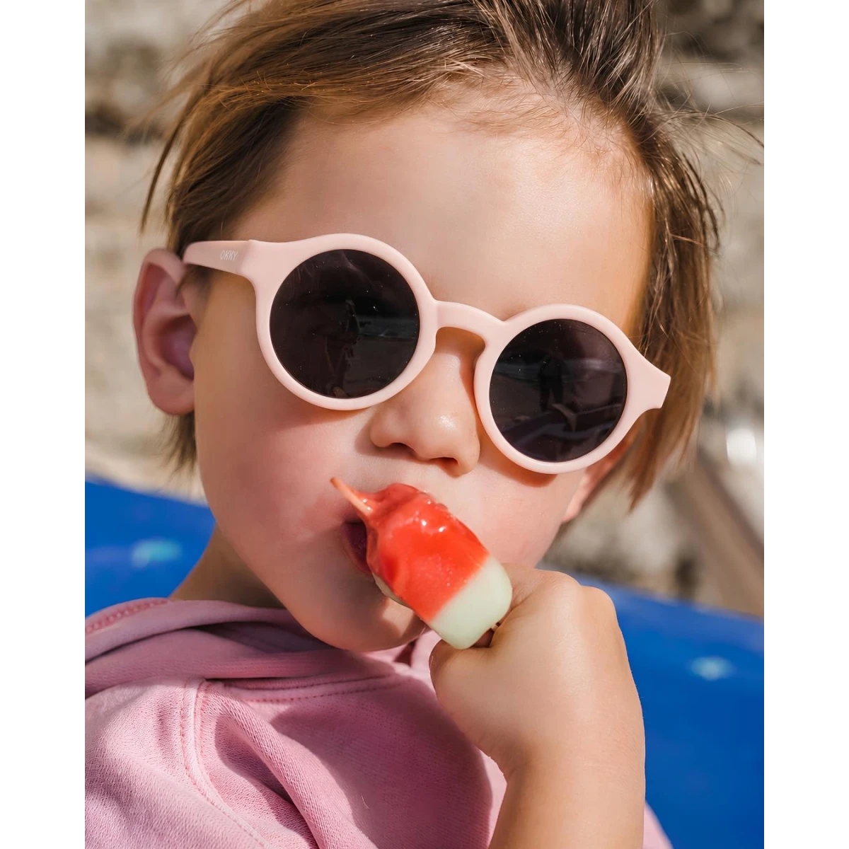 OKKY Okulary przeciwsłoneczne pink 15-3 lat