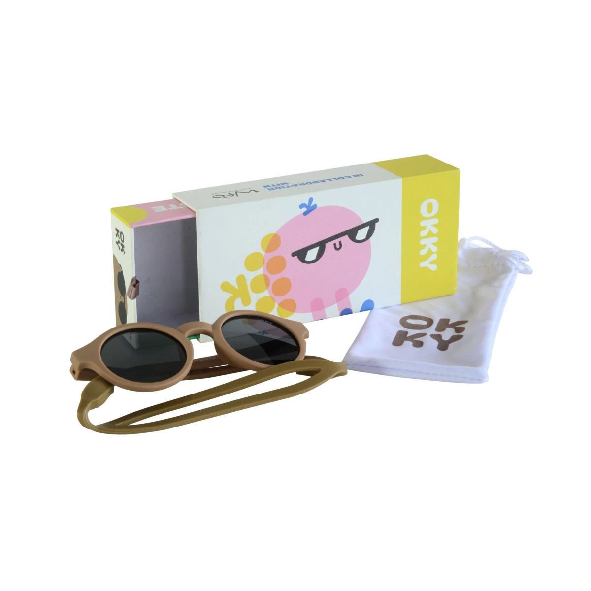 OKKY Okulary przeciwsłoneczne brown 15-3 lat