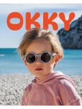 OKKY Okulary przeciwsłoneczne print blue 15-3 lat