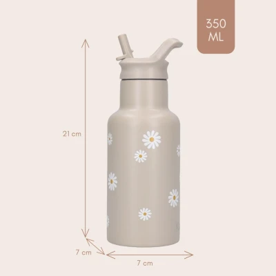 KIDZROOM Butelka bidon 350 ml Nostalgia Beige