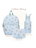KIDZROOM Butelka bidon 350 ml Little Story Blue