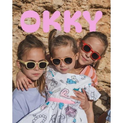 OKKY Okulary przeciwsłoneczne green 3-9 lat