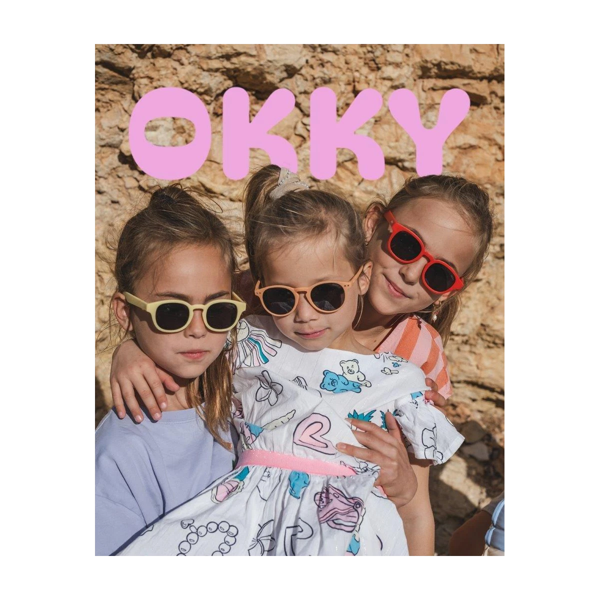 OKKY Okulary przeciwsłoneczne green 3-9 lat