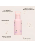 KIDZROOM Butelka bidon 350 ml Secret Garden pink