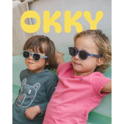 OKKY Okulary przeciwsłoneczne black 3-9 lat