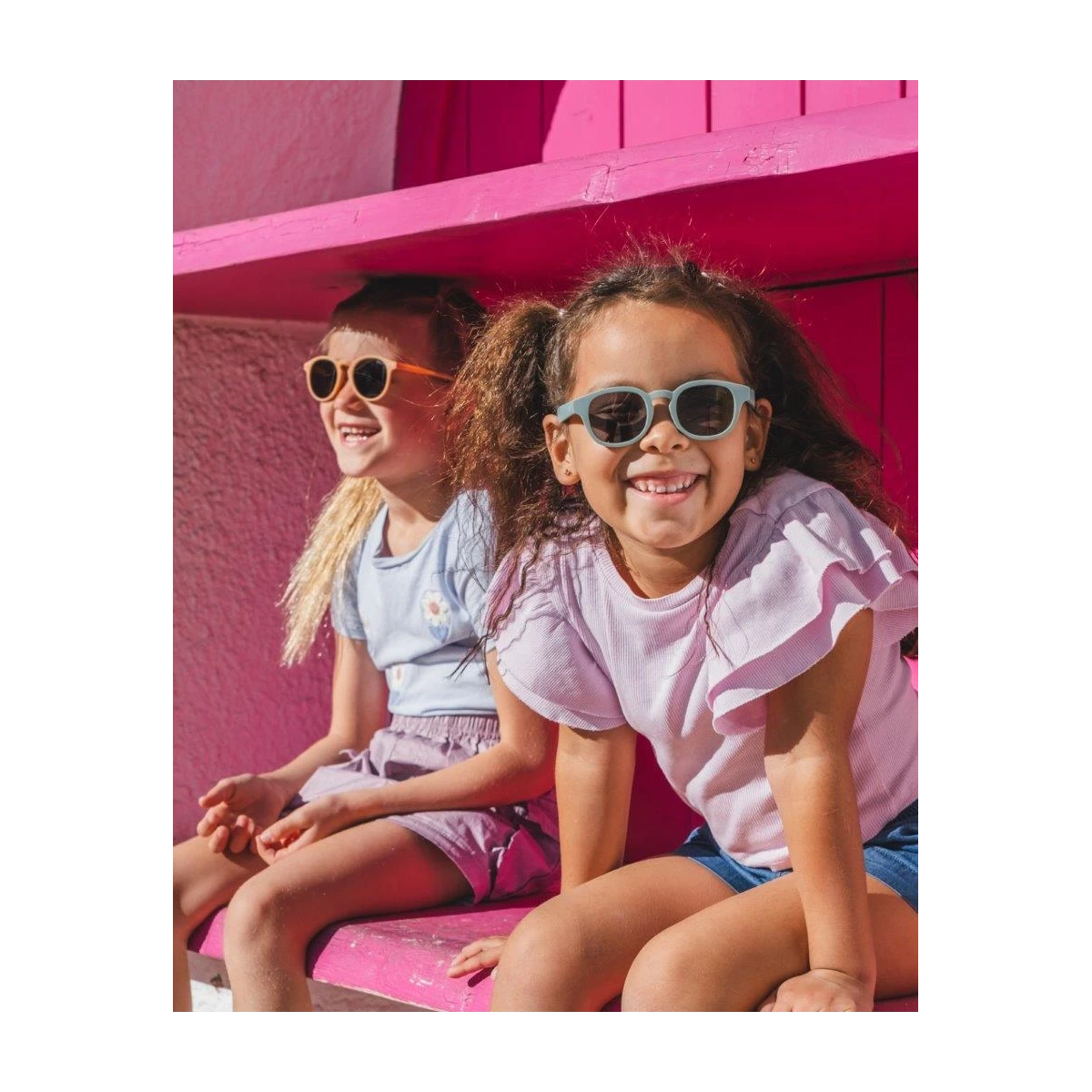 OKKY Okulary przeciwsłoneczne pink 3-9 lat