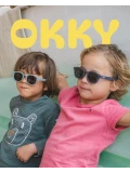 OKKY Okulary przeciwsłoneczne red 3-9 lat