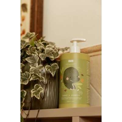 SASSI EDITORE Płyn do kąpieli i szampon 2w1 SASSi 500ml Dino