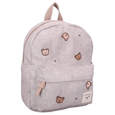 KIDZROOM Plecak dla dzieci Teddy Bears grey jeans