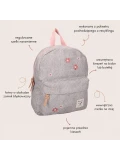 KIDZROOM Plecak dla dzieci Blossom grey jeans