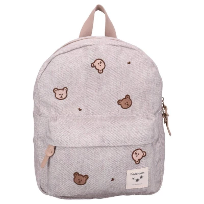 KIDZROOM Plecak dla dzieci Teddy Bears grey jeans