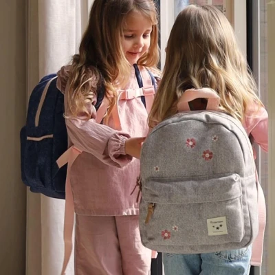 KIDZROOM Plecak dla dzieci Blossom grey jeans