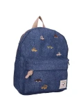 KIDZROOM Plecak dla dzieci Cars blue jeans