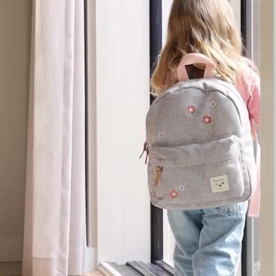 KIDZROOM Plecak dla dzieci Blossom grey jeans