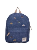 KIDZROOM Plecak dla dzieci Cars blue jeans