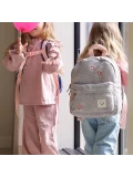 KIDZROOM Plecak dla dzieci Blossom grey jeans