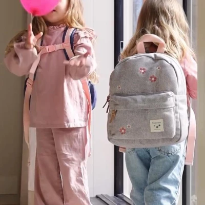 KIDZROOM Plecak dla dzieci Blossom grey jeans