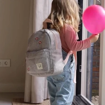 KIDZROOM Plecak dla dzieci Blossom grey jeans