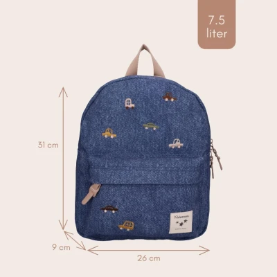 KIDZROOM Plecak dla dzieci Cars blue jeans