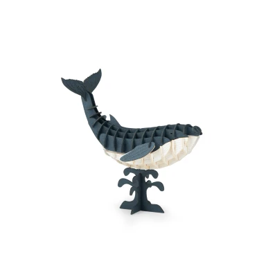 MOULIN ROTY Puzzle kartonowe 3D WALEŃ DOOKOŁA ŚWIATA