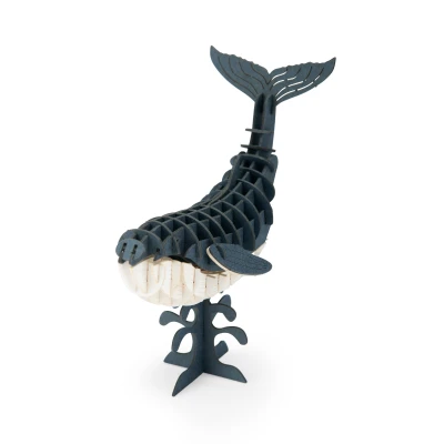 MOULIN ROTY Puzzle kartonowe 3D WALEŃ DOOKOŁA ŚWIATA