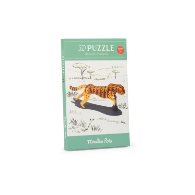 MOULIN ROTY Puzzle kartonowe 3D GEPARD