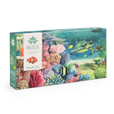 MOULIN ROTY Puzzle RAFA KORALOWA 1000 el. DOOKOŁA ŚWIATA
