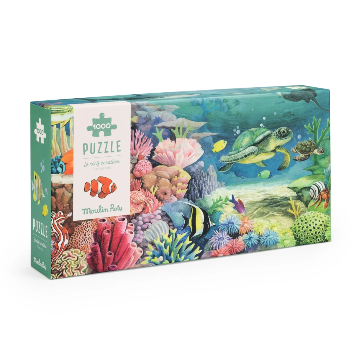 MOULIN ROTY Puzzle RAFA KORALOWA 1000 el. DOOKOŁA ŚWIATA