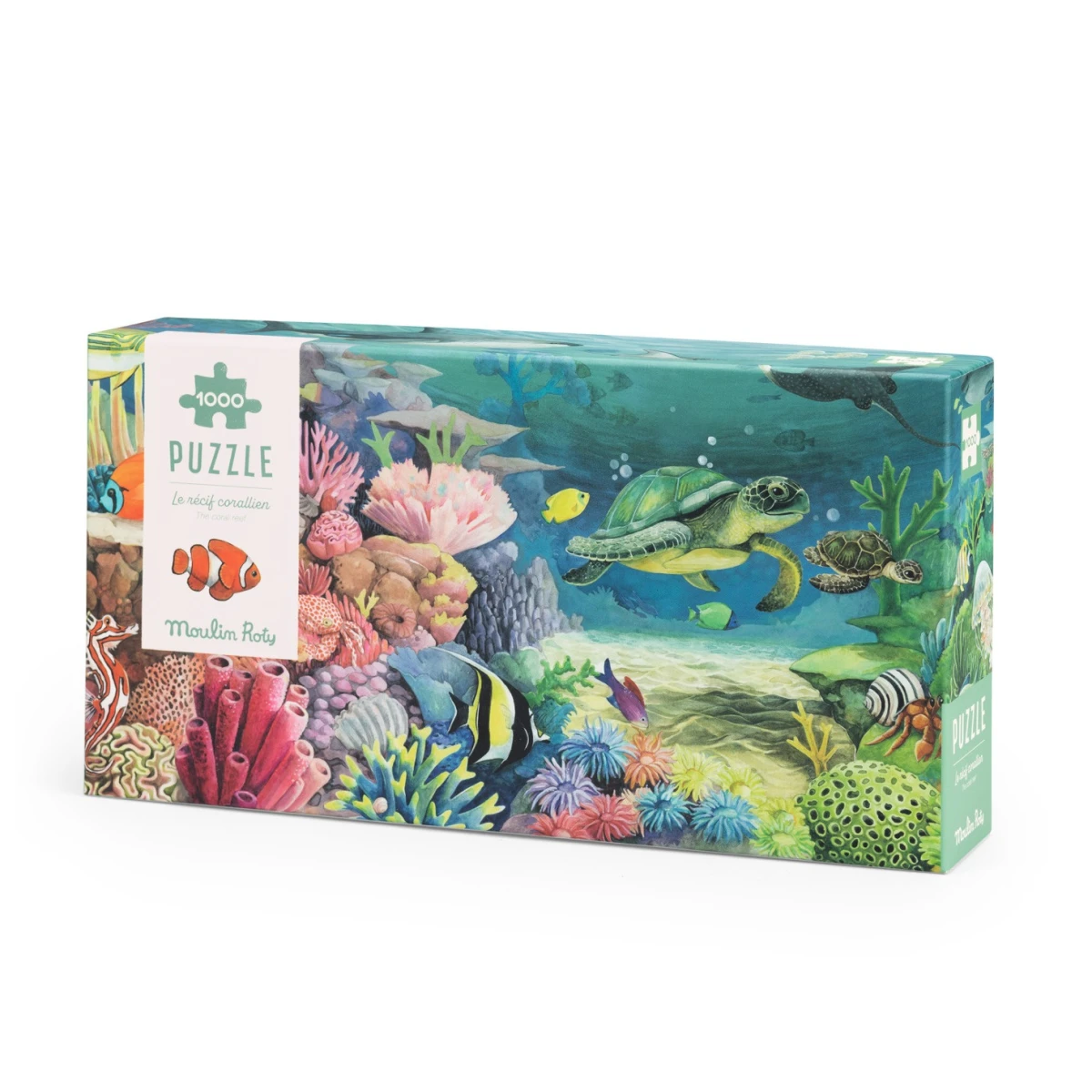 MOULIN ROTY Puzzle RAFA KORALOWA 1000 el. DOOKOŁA ŚWIATA