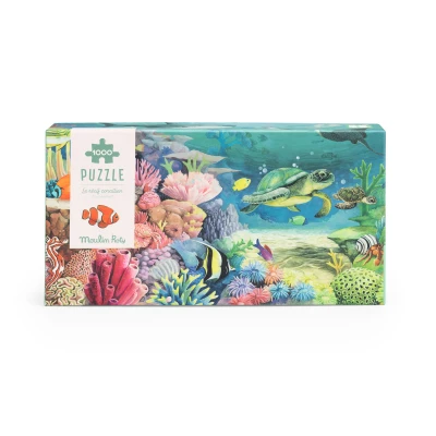 MOULIN ROTY Puzzle RAFA KORALOWA 1000 el. DOOKOŁA ŚWIATA
