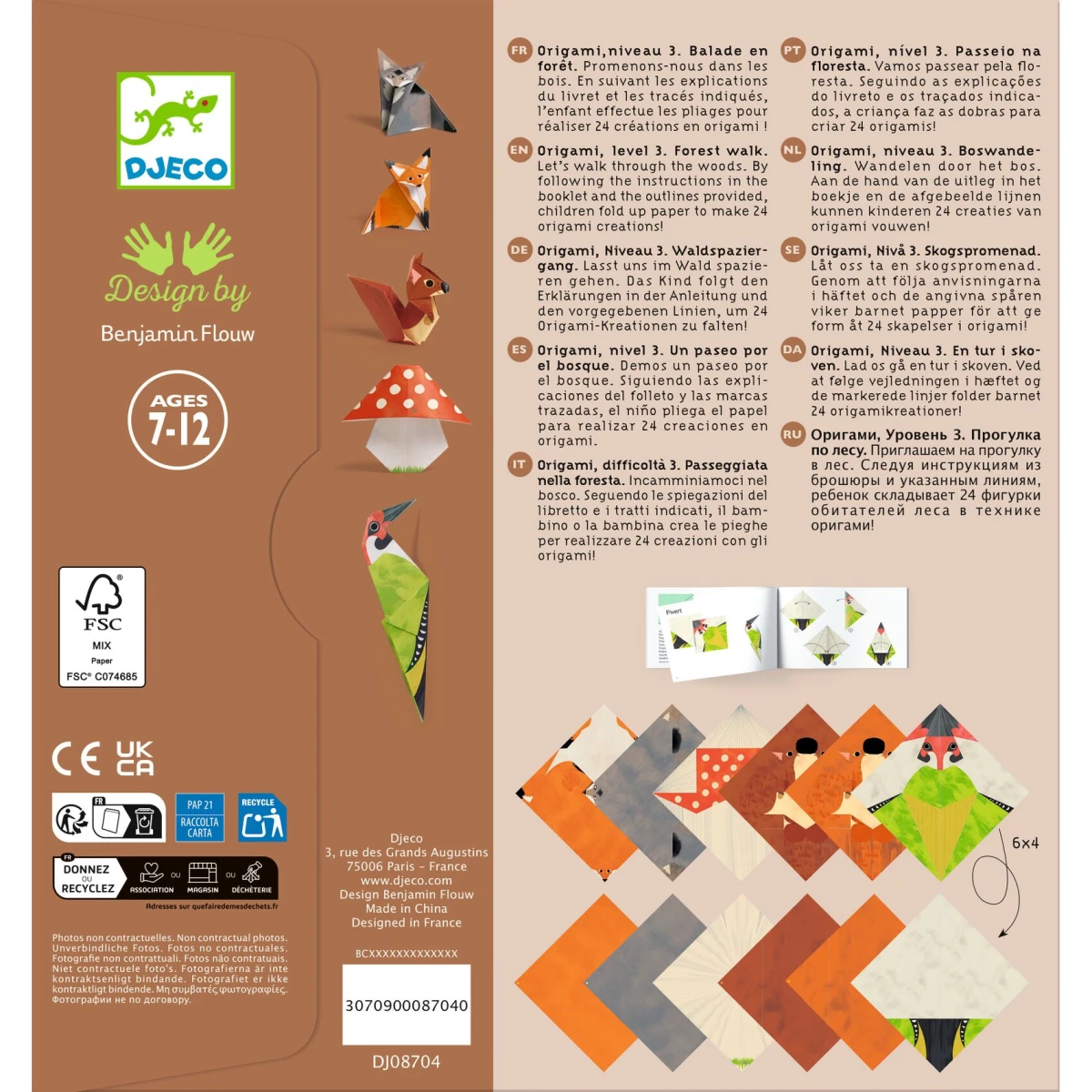 DJECO Origami SPACER W LESIE