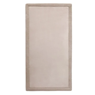 HAKUNA MATTE Mata piankowa dla dzieci Dywan do pokoju dziecięcego Coral Velvet z pianką memory 150 x 80 cm beżowy