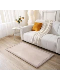 HAKUNA MATTE Mata piankowa dla dzieci Dywan do pokoju dziecięcego Coral Velvet z pianką memory 150 x 80 cm beżowy