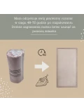 HAKUNA MATTE Mata piankowa dla dzieci Dywan do pokoju dziecięcego Coral Velvet z pianką memory 150 x 80 cm beżowy