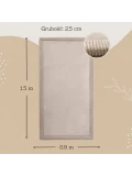 HAKUNA MATTE Mata piankowa dla dzieci Dywan do pokoju dziecięcego Coral Velvet z pianką memory 150 x 80 cm beżowy