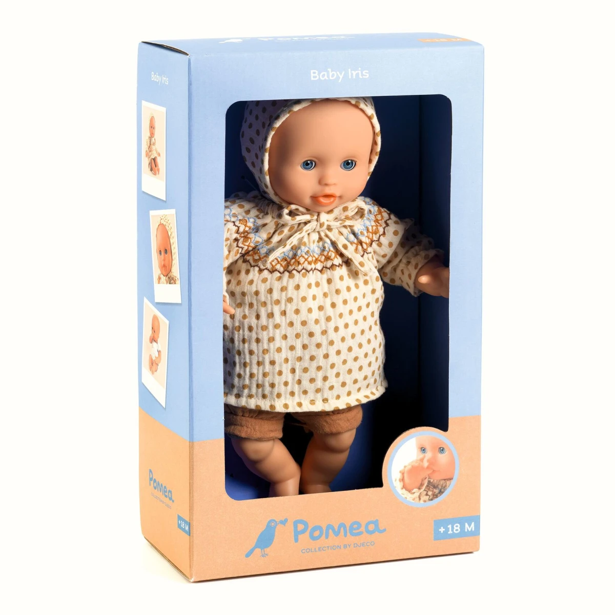 DJECO Lalka BABY IRIS 32 cm KOLEKCJA POMEA